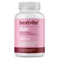 thumbnail image 1 of BESTVITE DIM (Diindolylmethane) 400mg with Bioperine (120 Vegetarian Capsules) - No Stearates - No Gelatin - Vegan - Non GMO - Gluten Free, 1 of 7