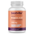 thumbnail image 1 of BESTVITE R-Lipoic Acid 200mg Stabilized with Bio-Enhanced® Na-RLA with Biotin (60 Vegetarian Capsules), 1 of 7