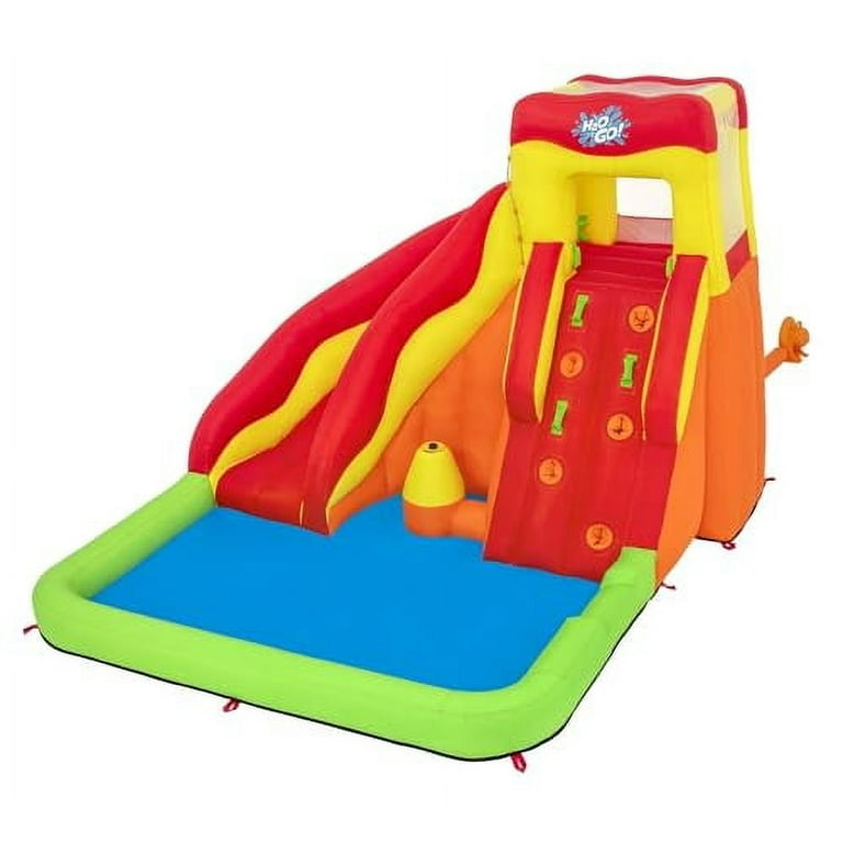 BESTWAY H2OGO! LAVA SPLASH KIDS INFLATABLE WATER PARK, LAVA SPLASH