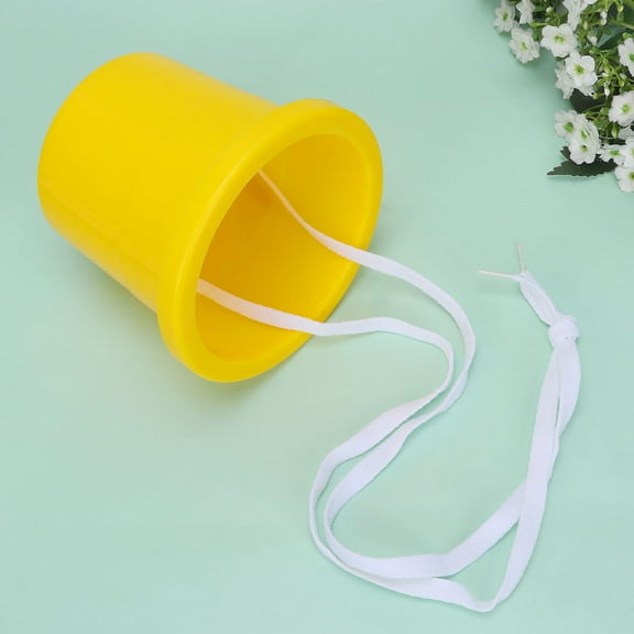 BESTYASH 1 Pair Walking Stilts for Kids Yellow for Ability Development in Playground