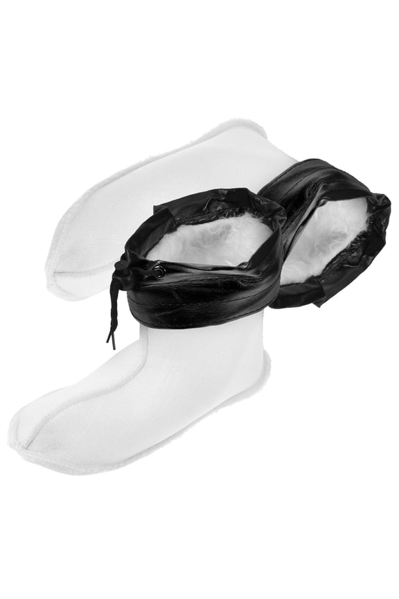 1Pair Breathable Warm White Cotton Liners for Rain Boots Comfortable Shoe Inserts