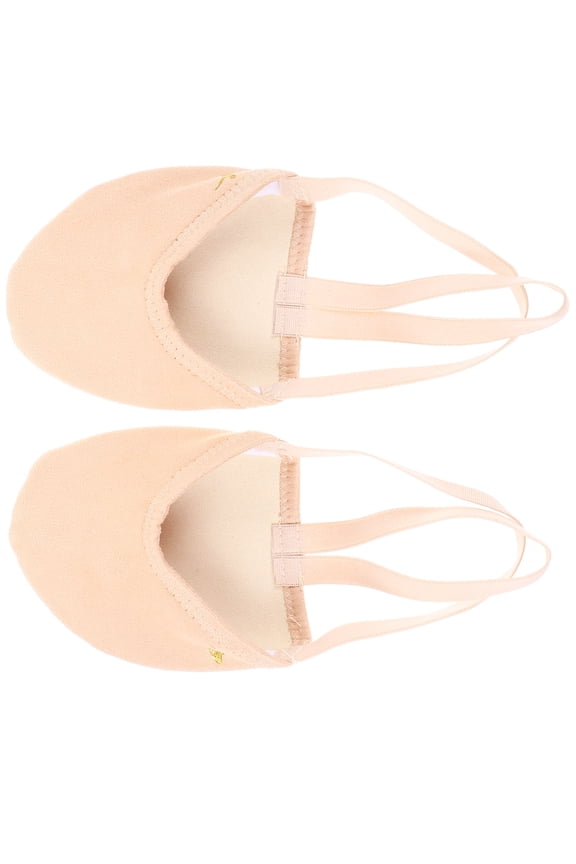 Plush Dance Half Soles - 1 Pair for Yoga and Dancing with Comfortable Fit for Athletes