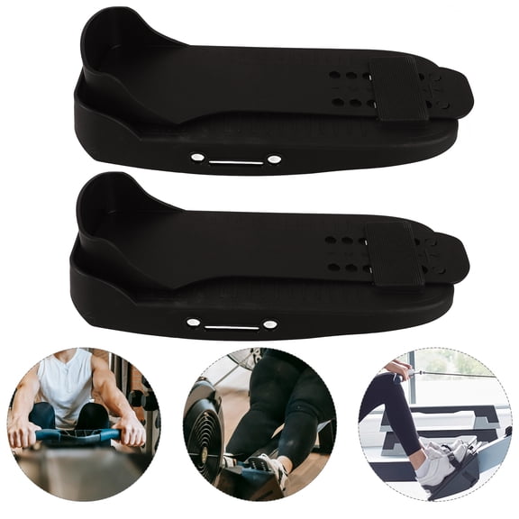 BESTYASH 1 Pair of Plastic Rowing Machine Pedals for Full Body Workout at Home