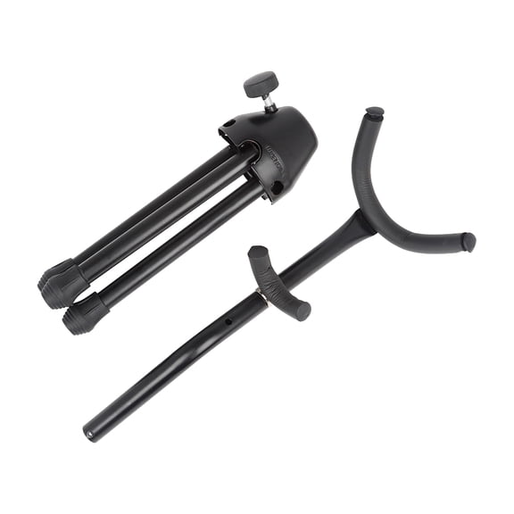 BESTYASH 1 Pc Saxophone Stand Metal Triangular Base Compact Storage for Professionals