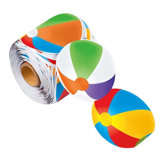 BESTYASH 1 Roll Bulletin Board Border Sticker Bulletin Board Borders Coated Paper Tear Resistant Summer Theme