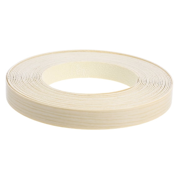 BESTYASH 1 Roll Skirting Edging Strip For Furniture Edge Banding Repair PVC White Maple