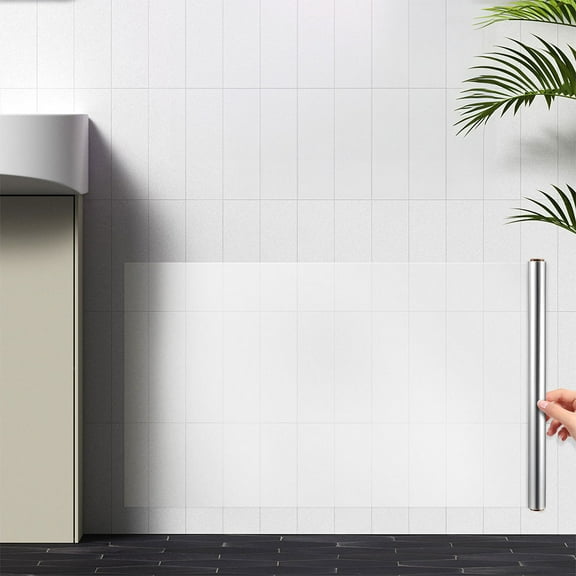 BESTYASH Electrostatic Transparent Protective Film Wall Decals for Home Use, Reusable PP Static Cling Window Sticker