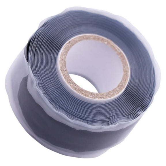 BESTYASH Heavy Duty Black Silicone Plumbers Tape for Pipe Repairs, Adhesive Sealant Tape