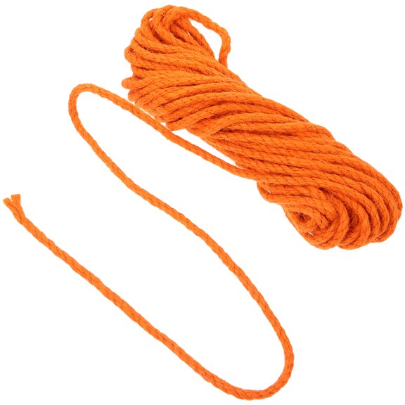 BESTYASH 1 Roll of Cat Scratching Post Twine Hemp Rope in Orange for Repair Cat Post