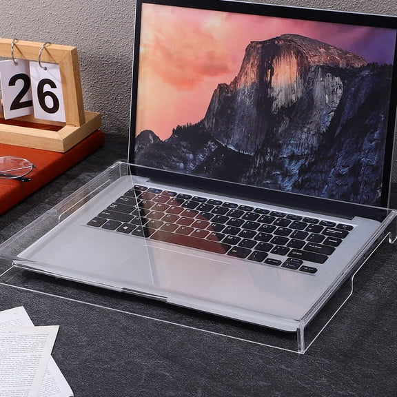 BESTYASH 1Set Clear Acrylic Keyboard Cover Stylish Protective Case for Gaming and Work Keyboards