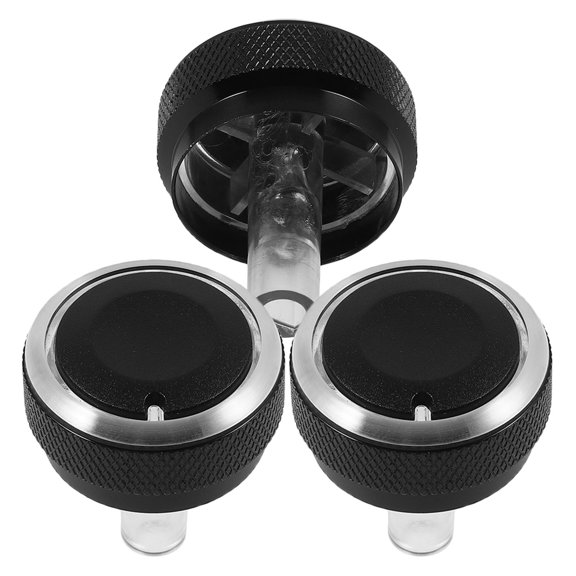 BESTYASH 1 Set Car Air Conditioning Switch Knobs Manual Control Easy Install Durable Stylish Design