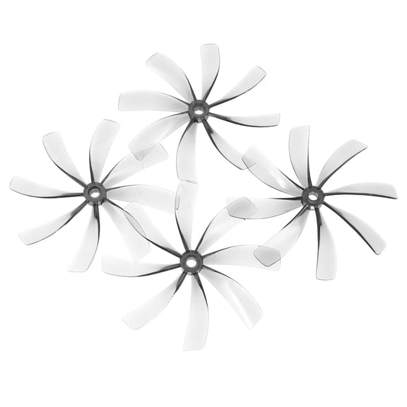 BESTYASH 1 Set Grey Cinewhoop Propellers for Drone Accessories Plastic Stable Flight