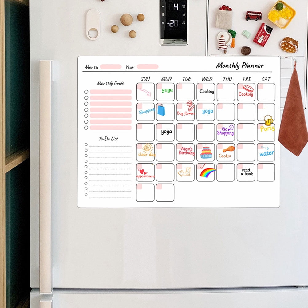 BESTYASH 1 Set Dry Erase Magnetic Board Assorted Color for Office Use ...