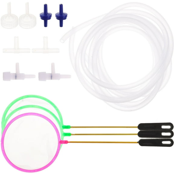 BESTYASH DIY Hatchery Dip Net Set Complete Tools for Fish Tanks White Plastic 1Set