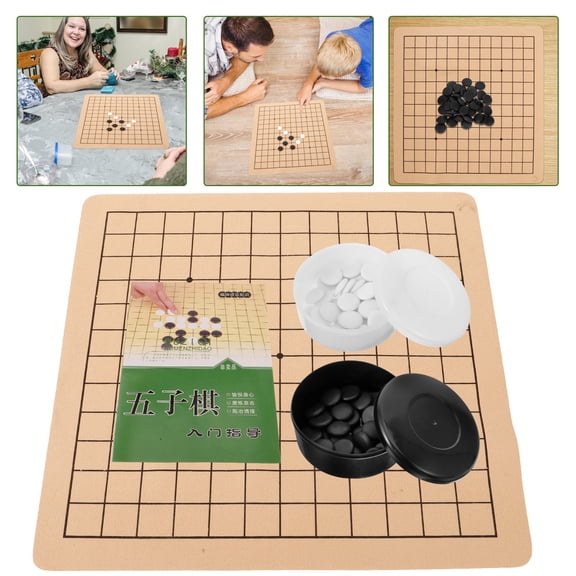 BESTYASH 1 Set Go Chess for Adults Educational Chess Board for Learning Activities