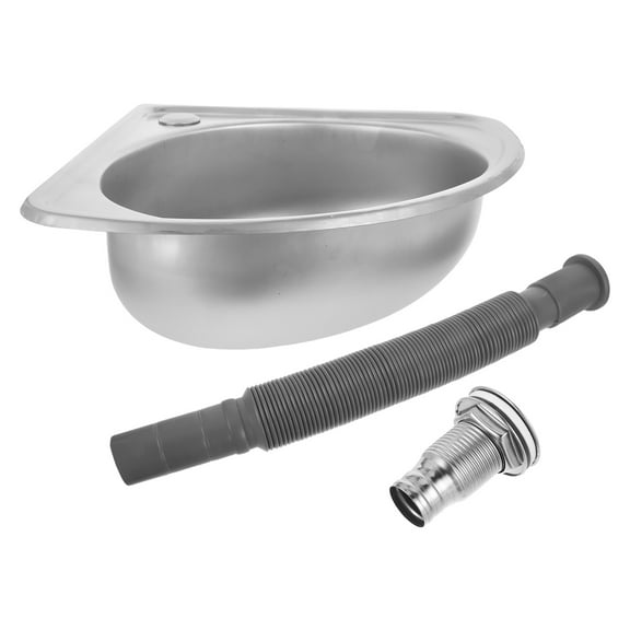 BESTYASH 1 Set Of Single Bowl Kitchen Sink Stainless Steel Assorted Color For RV Travelers