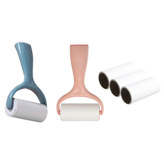 BESTYASH 1 Set Reusable Lint Cleaner for Clothes and Pets Plastic Pink Practical Design