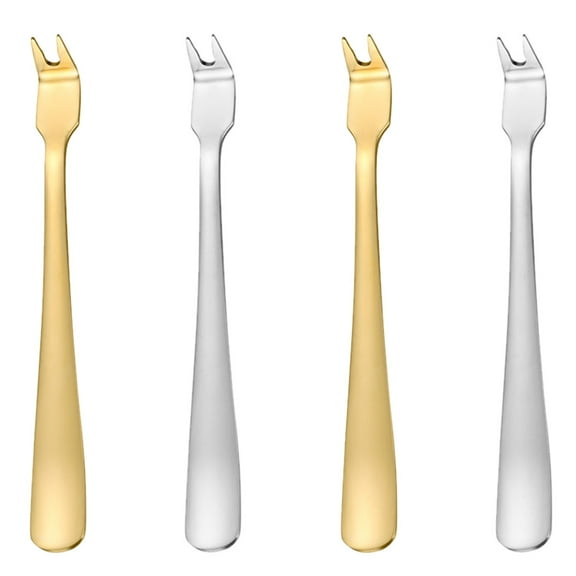 BESTYASH Stainless Steel Grill Forks Set for Picnic and BBQ, Outdoor Cooking Utensils