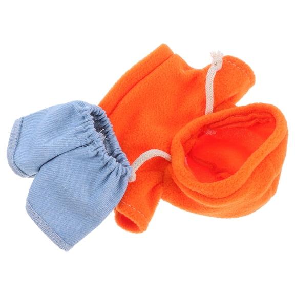 BESTYASH Plush Bear Clothing Set with Hoodie and Jeans, Soft and Versatile Outfit for Teddy Bears, Assorted Colors