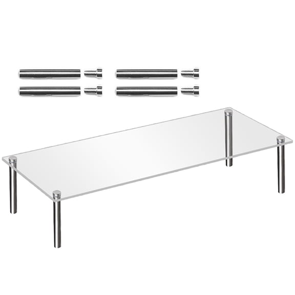 BESTYASH Transparent Cake Stand Dessert Display for Wedding Party, Birthday, Anniversary, and Special Event Decoration