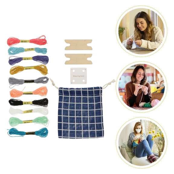 BESTYASH 1 Set of Hand Lace Making Shuttle Cloth for Family and Friends Crafts