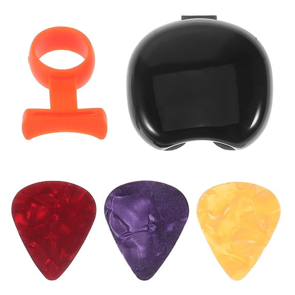 BESTYASH 1 Sets Custom Guitar Picks Silicone Multi Ergonomic Design For Guitar Enthusiasts Practice