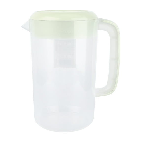 BESTYASH 1 Water Carafe Plastic With Lid Measuring Scale General Users Cafe Use