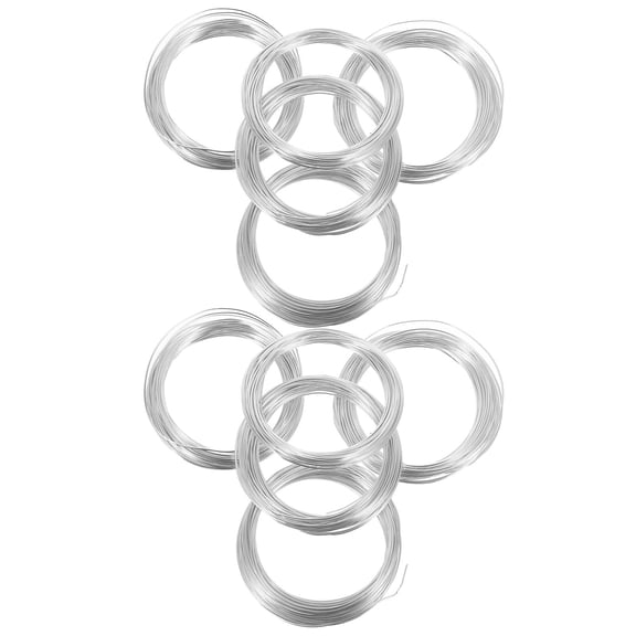 BESTYASH 10 Rolls Aluminum Flower Wire for Gardening, Floral Arrangements, Art Projects, , Flexible and Rust-Resistant
