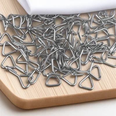 BESTYASH 100Pcs Heavy Duty Stainless Steel S Hooks for Hanging, and Rust Resistant, Multipurpose Utility Hooks