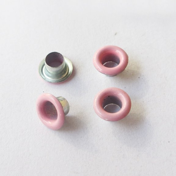 BESTYASH 100PCS Copper Grommets Eyelets Sturdy Assorted for Bags Home Use