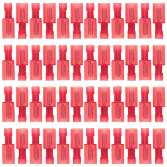 BESTYASH 100 Pairs Insulated Electrical Crimp Terminals Nylon Quick Disconnect Connectors for Home and Industrial Use