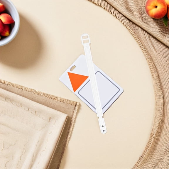 BESTYASH 100Pcs Clear Plastic Loop Straps for Luggage Name Tags Lightweight and Portable Travel Accessory