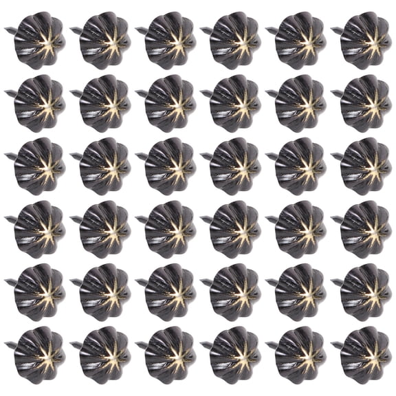 BESTYASH 100 Pcs Assorted Color Decorative Nail Iron Fixings for Beds and Home Improvement Projects