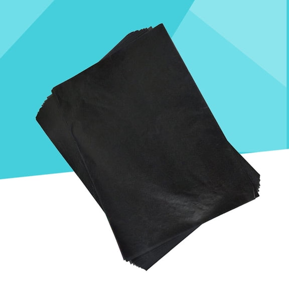 BESTYASH 100Pcs Graphite Carbon Paper Black for Tracing and Craft Projects on Multiple Surfaces