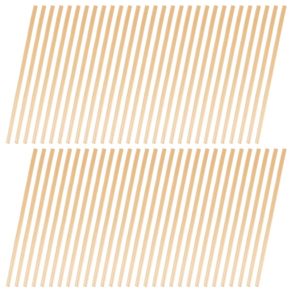 BESTYASH 100Pcs Khaki Wheat Straw Bee Tubes Easy Installation Natural Material for Hive Decoration