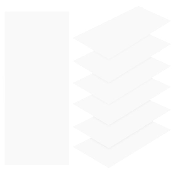 BESTYASH 100Pcs Transparent Money Holder for Cash Clear Plastic Cash Envelopes Organizer