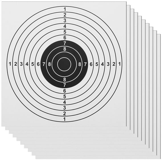 BESTYASH 100pcs Target Gear Paper for Precision Sheets Used by Archers and Users