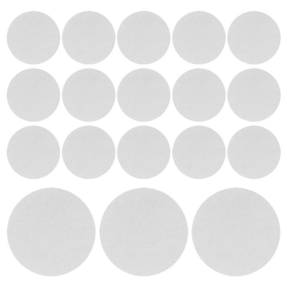 BESTYASH 100Pcs Round Cotton Aromatherapy Pads for Diffuser Pendant Necklace Refill