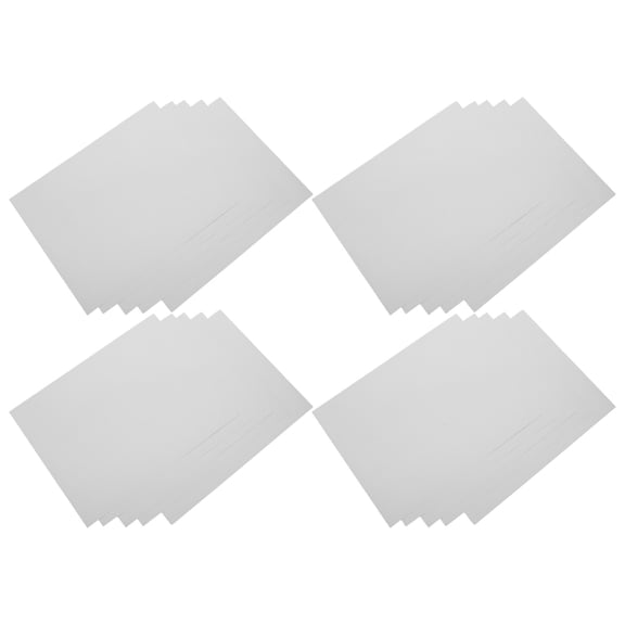 BESTYASH 100Pcs White Paper Sticker Labels for Printer Mailing Packing Strong Adhesion Address Labels