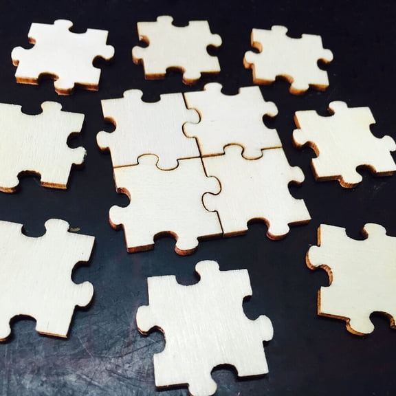 BESTYASH 100Pcs Wooden Logs Craft Embellishments for Scrapbooking Decoupage and Decoration