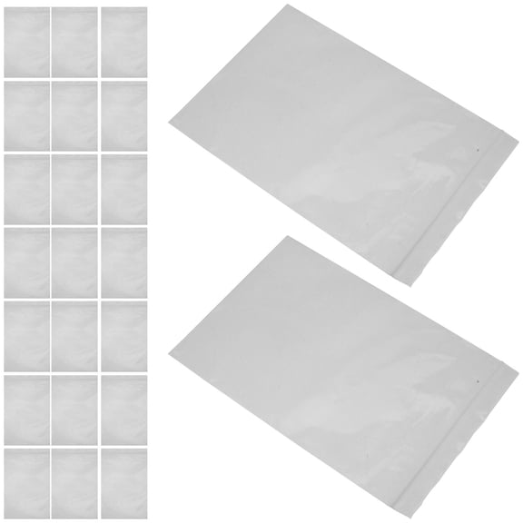 BESTYASH 100pcs Clear Sealable Bags Durable Resealable for Biscuits and Candies