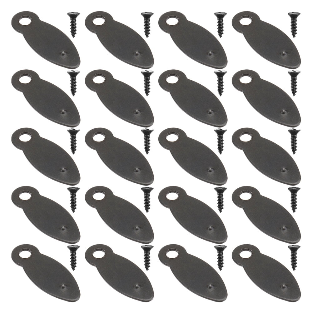 BESTYASH 100pcs Frame Backing Clips Black Metal Turn Button for Frames ...