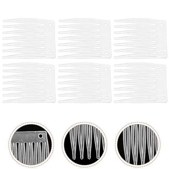 BESTYASH 100pcs Hair Snap Clips Wig Caps Accessory Plastic Wig Daily Use Women
