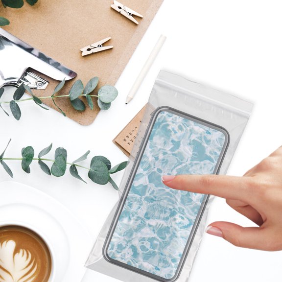 BESTYASH 100pcs Transparent PE Dust Proof Bags for Packing General Users