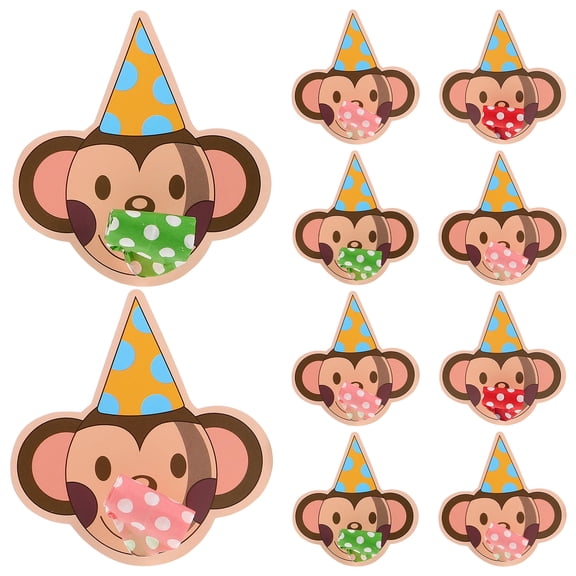 BESTYASH 10PCS Noise Maker Party Multi Plastic Cheer Props for Kids and Adults for Birthdays Celebrations