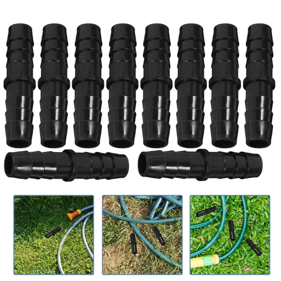 BESTYASH 10Pcs 12Mm Tubing Connector Hose Barb Fitting for Efficient Water Pump Use