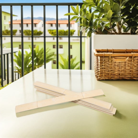 BESTYASH 10Pcs Bamboo Wall Panels with Sound Reduction for Home Decor and Vacation Rental Accent