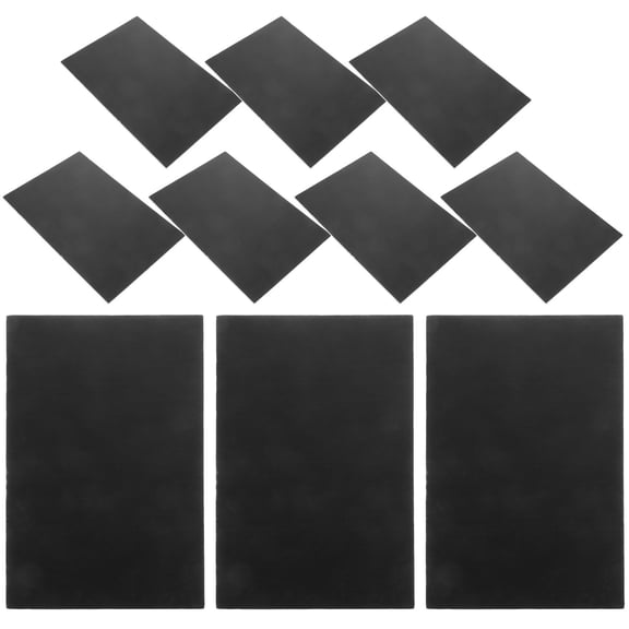 BESTYASH 10Pcs Black Foam Board Multifunctional for Crafting and Project Presentations