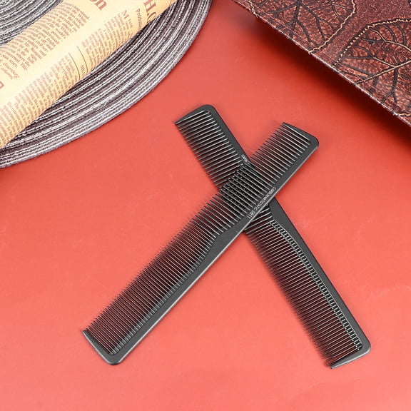 BESTYASH 10Pcs Black Hair Salon Comb Tip Tail Tool for Professional Hair Styling Use