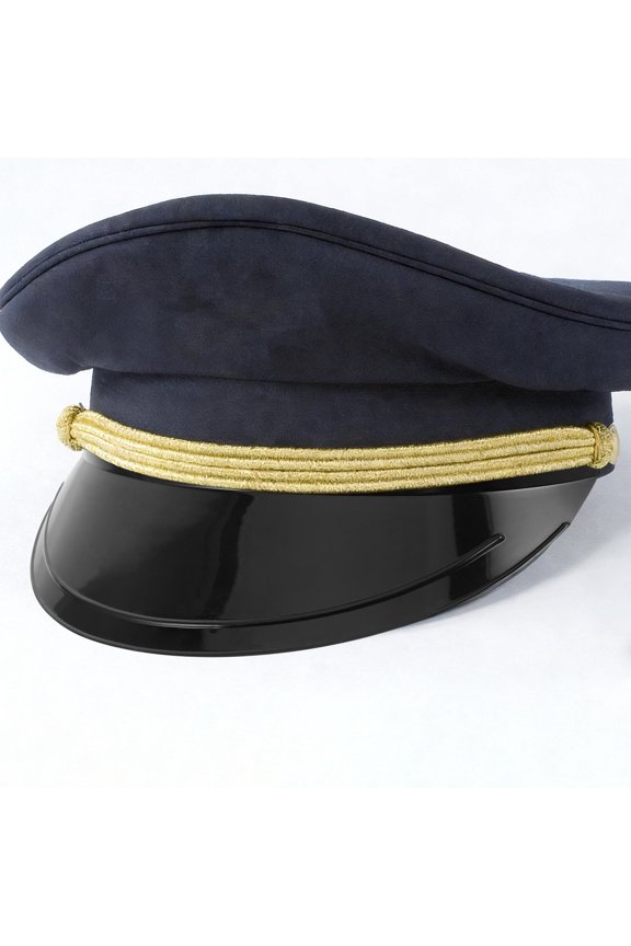 10Pcs Black Plastic Hat Brim Shaper Insert Flat Brim Replacement for Uniform and Party Hats